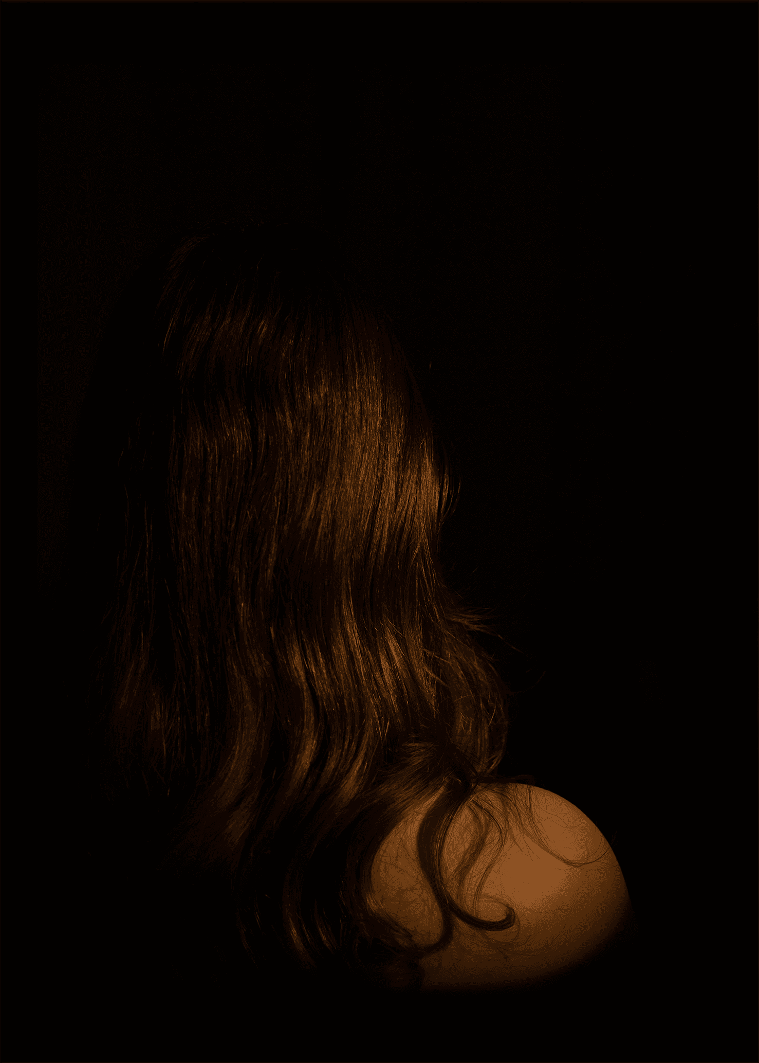 Dark Portraits - Beauty in Gold